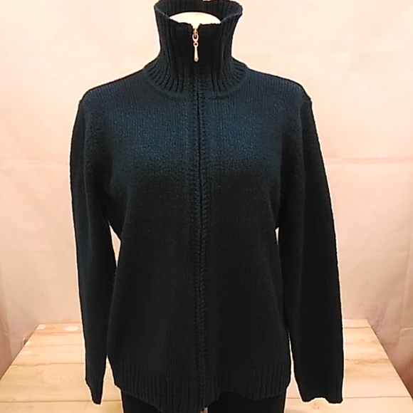 Karen Scott Full-zip Sweater 5253y - Picture 1 of 5